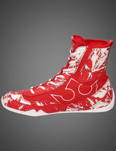 Botas de boxeo Buddha vortex rojas