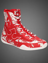 Botas de boxeo Buddha vortex rojas