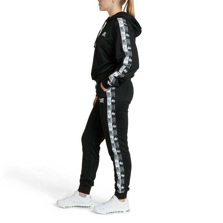 Chandal completo Leone 1947 femenino  iconic negro 1