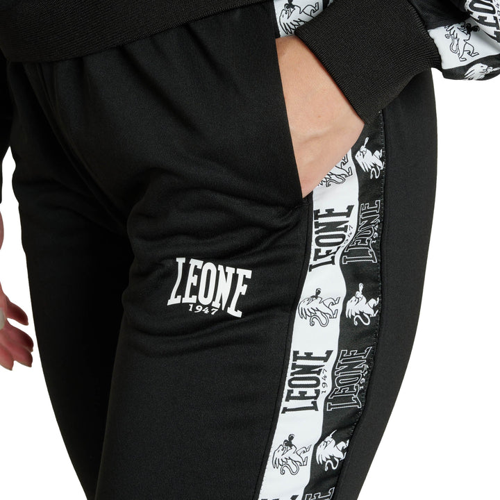 Chandal completo Leone 1947 femenino  iconic negro 3