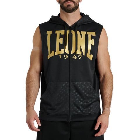 Sudadera sin mangas Leone 1947 DNA negra