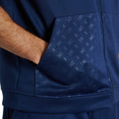 Sudadera sin mangas Leone 1947 DNA azul