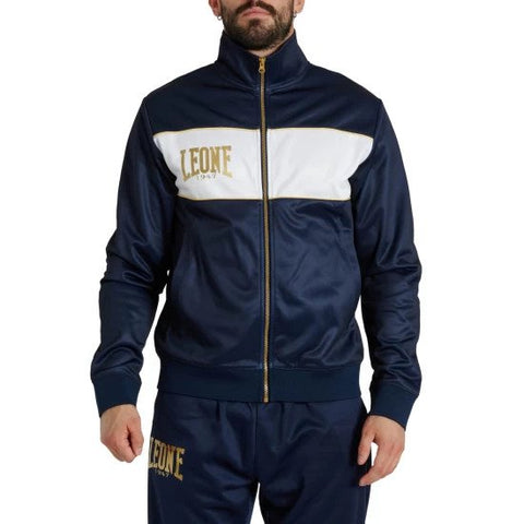 Chaqueta Leone AB314 azul blanca