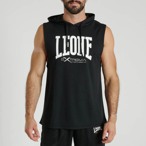 Sudadera sin mangas Leone 1947 Logo negra