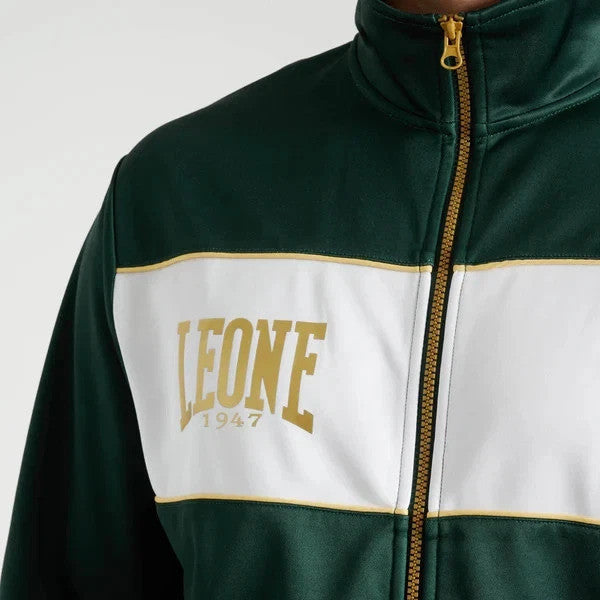 Sudadera boxeo Leone 1947 premium 2 verdes 2