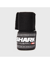 Vendas boxeo semi-elásticas Shark negras 5 m