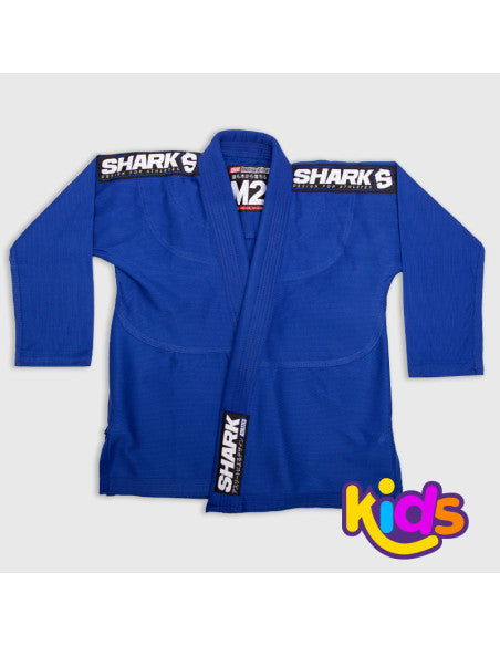 Kimono BJJ Shark SBS Kids azul