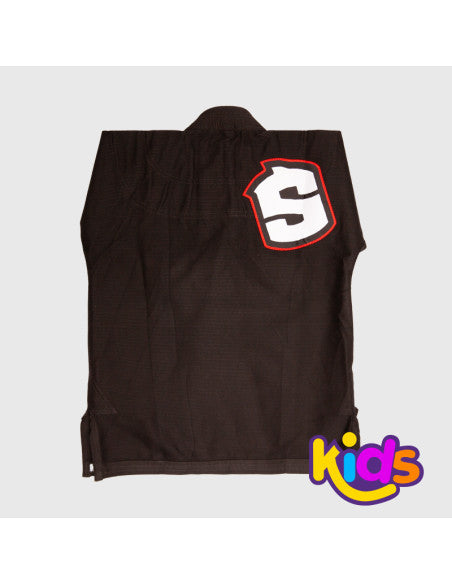 Kimono BJJ Shark SBS kids negro 2