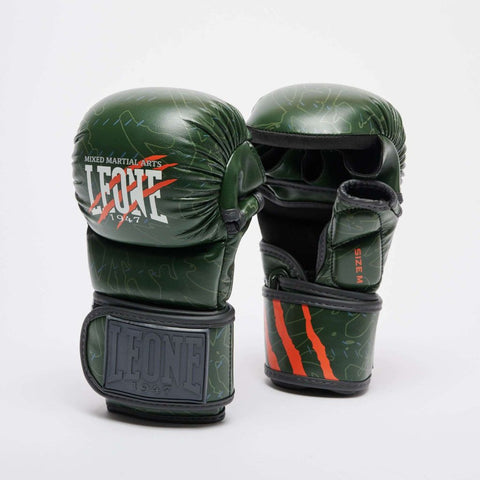 Guantillas MMA Leone 1947 GP116 Primal Instinct verdes