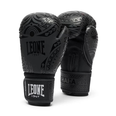 Guantes boxeo Leone 1947 Haka GN329 negros