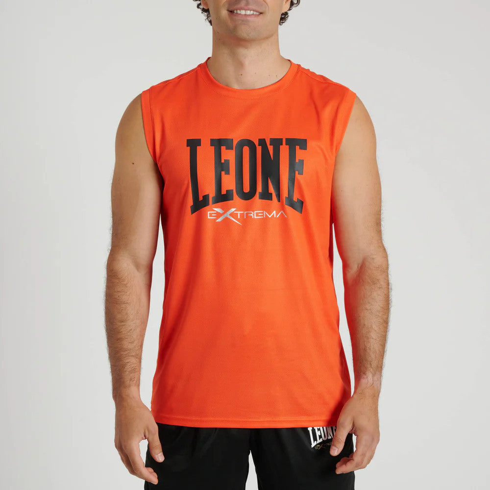 Camiseta sin mangas Leone 1947 ABX103 naranja
