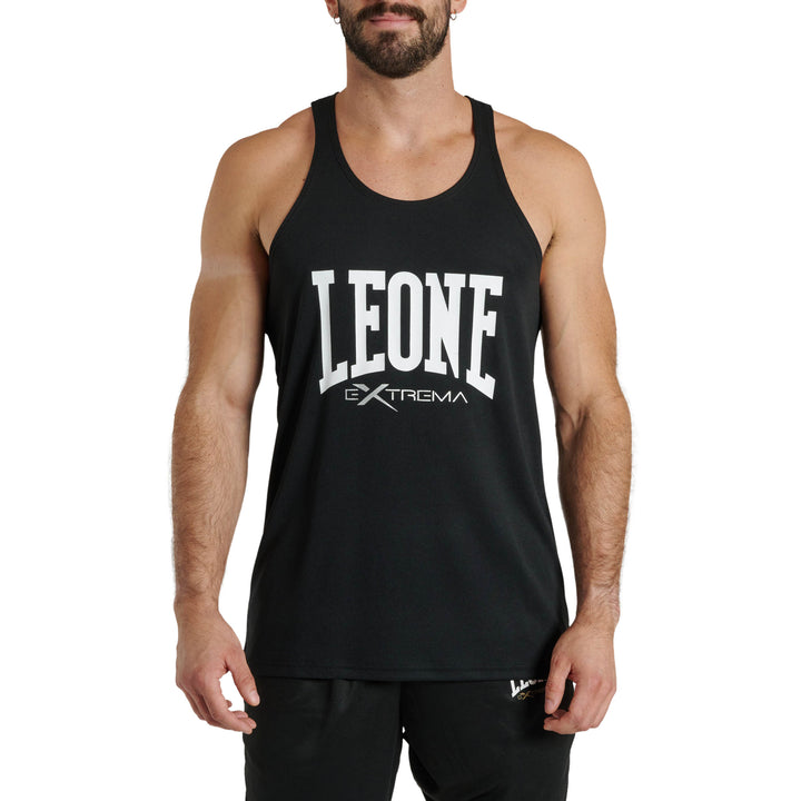 Camiseta tirantes Leone 1947 logo negro