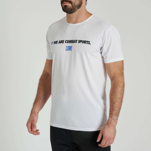 Camiseta manga corta Leone 1947 WACS ABX126 blanca