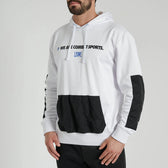Sudadera Leone 1947 ABX127 WACS blanca