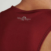 Camiseta tirantes Leone 1947 Iconic ABX401 burdeos