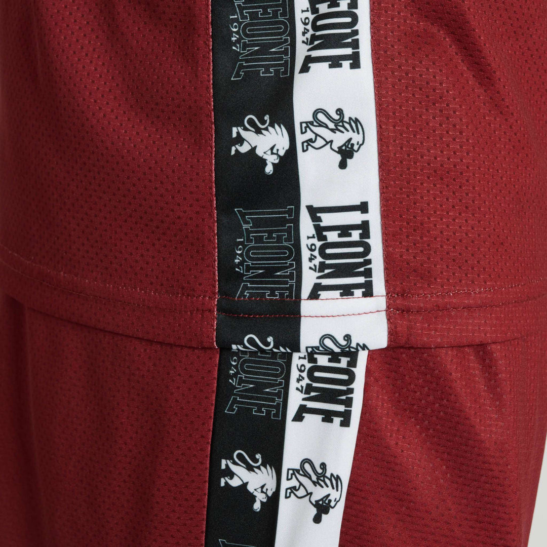 Camiseta tirantes ABX401 Leone 1947 iconic burdeos 3