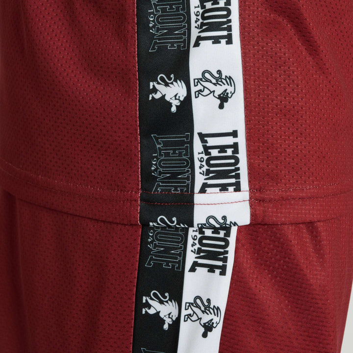 Camiseta tirantes ABX401 Leone 1947 iconic burdeos 3