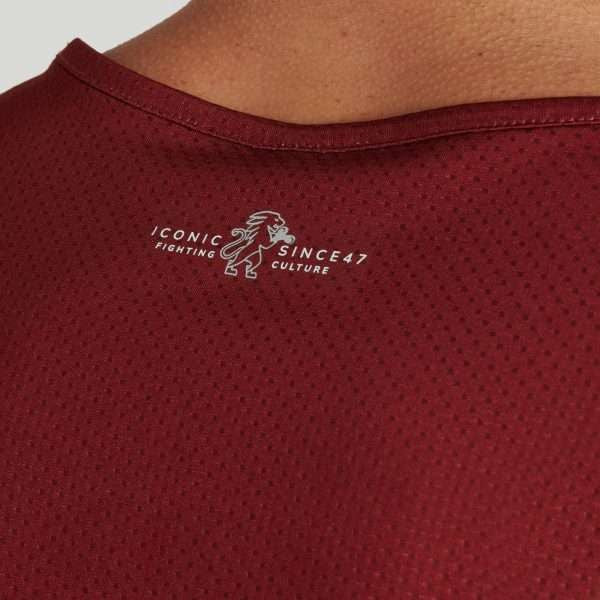 Camiseta sin mangas Leone 1947 ABX402 burdeos 2