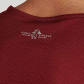 Camiseta sin mangas Leone 1947 Iconic ABX402 burdeos