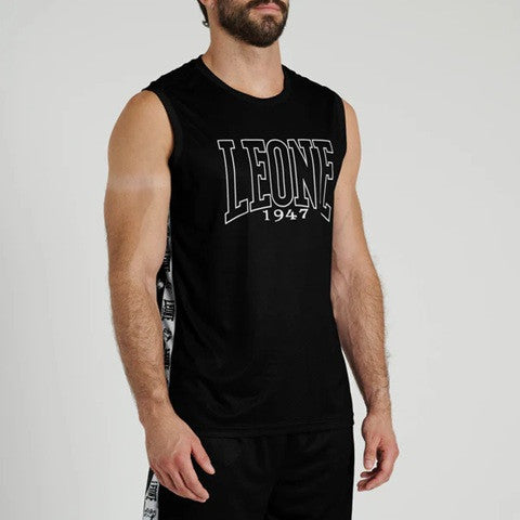 Camiseta sin mangas Leone 1947 Iconic ABX402 negra