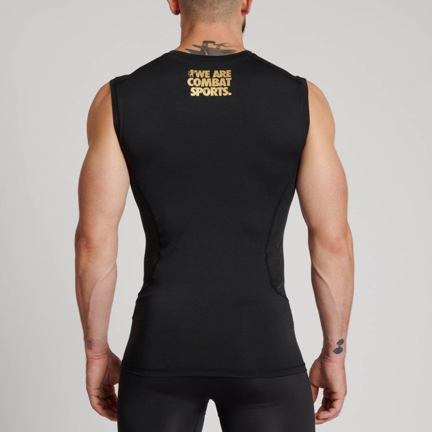 Camiseta de compresion Leone 1947 ABX704 negra 8