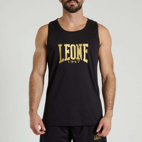 Camiseta tirantes Leone 1947 DNA ABX702 negra