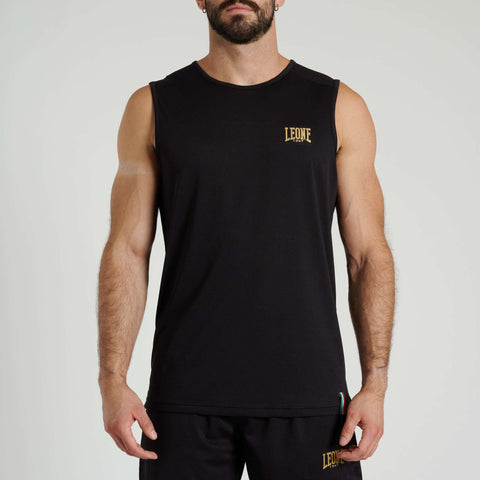 Camiseta sin mangas Leone 1947 DNA ABX709 negra