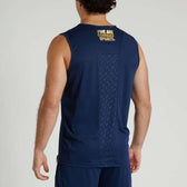 Camiseta sin mangas Leone 1947 DNA ABX709 azul marino
