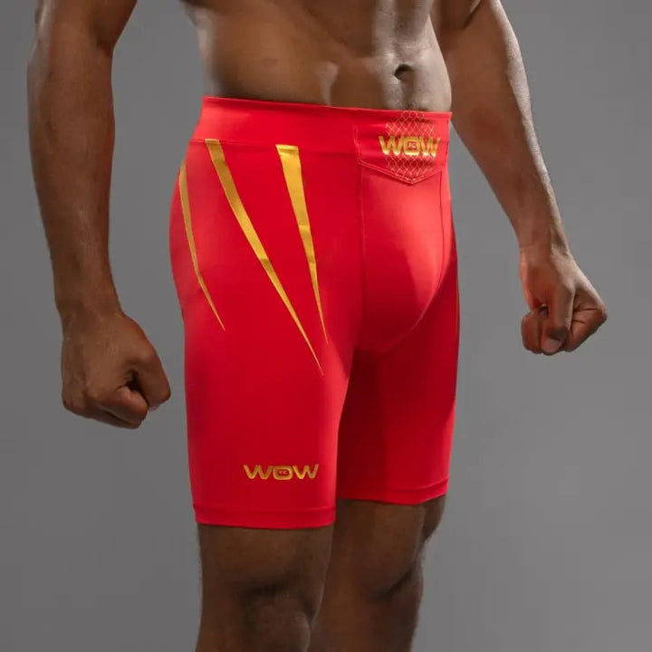Mallas cortas Venum WOW X FC  roja 2
