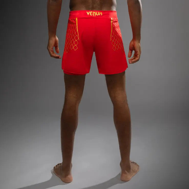 Pantalón de MMA Venum WOW X FC rojo 1