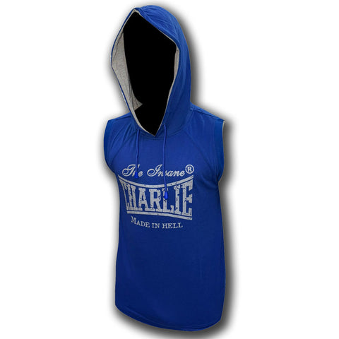 Camiseta boxeo entrenamiento Charlie fray azul
