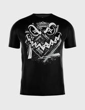Camiseta creepy Buddha negra