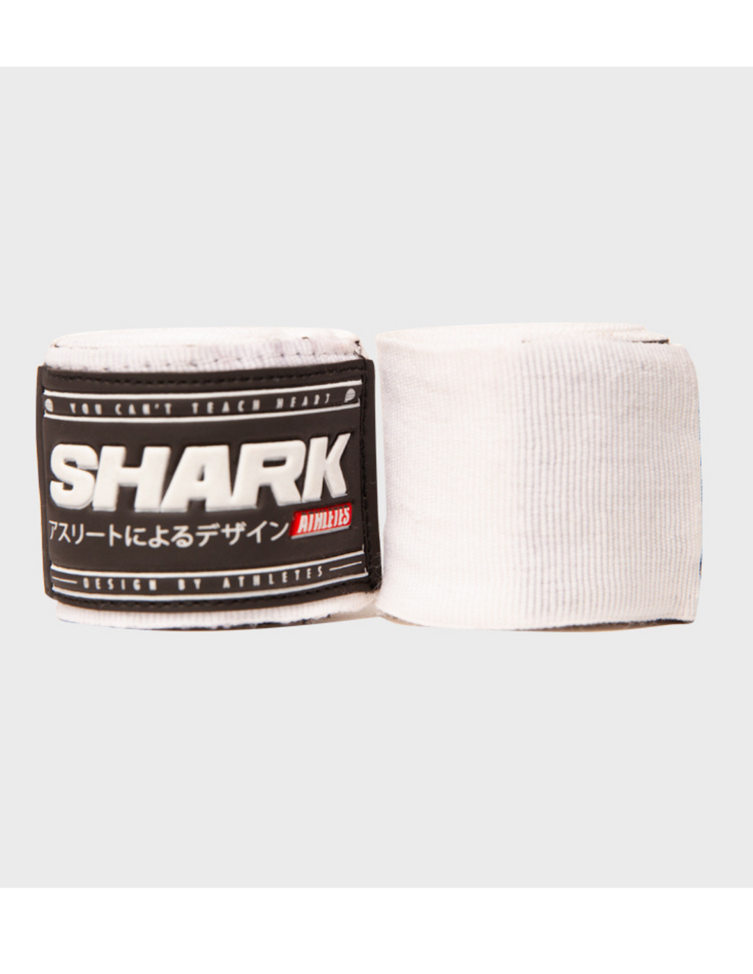 Vendas de boxeo semi elásticas Shark 5 m blancas