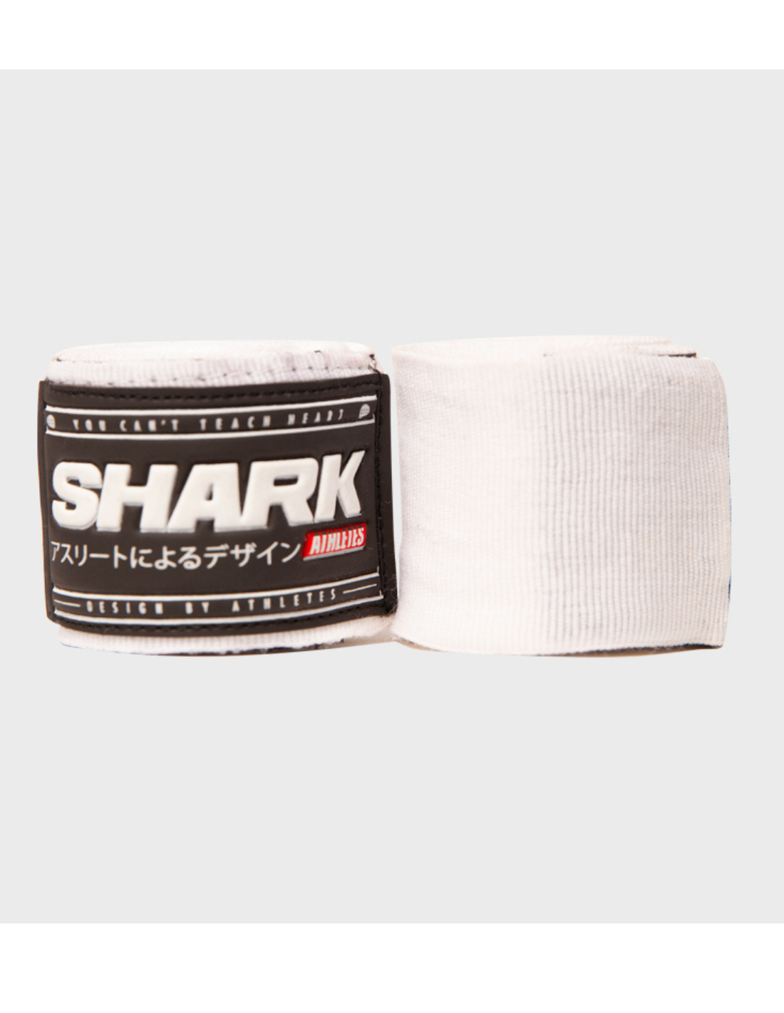 Vendas de boxeo semi elásticas Shark 5 m blancas