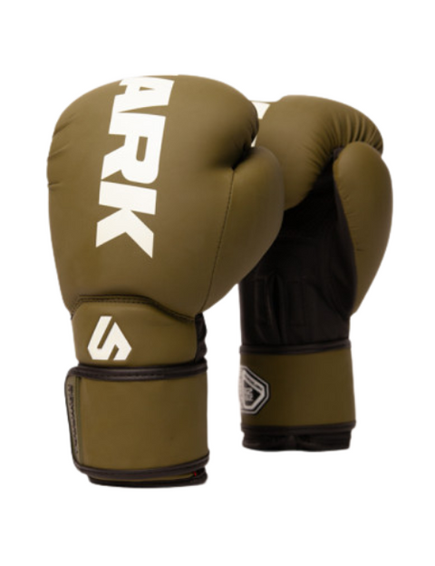 Guantes de boxeo Shark Boxing POWER 24 kakhi