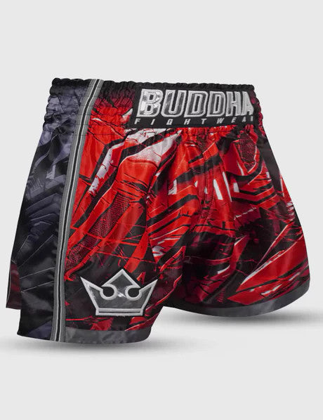 Pantalón de muay thai Buddha urban rojos