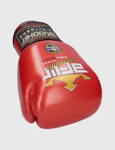 Guantes de muay thai Buddha spectrum metallic rojos