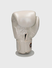 Guantes de boxeo Buddha spectrum metallic blanco