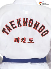 Dobok taekwondo TA1011 cuello blanco