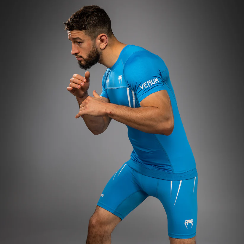 Rashguard MMA Venum x WOW FC pacific blue 3
