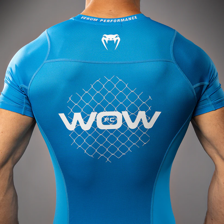 Rashguard MMA Venum x WOW FC pacific blue 4
