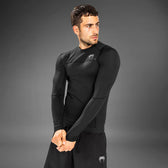 Rashguard MMA Venum G Fit mangas largas negra