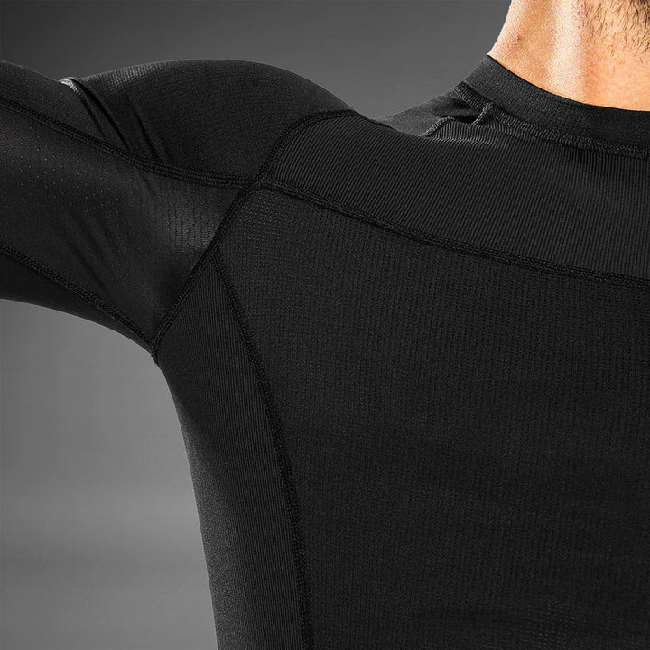 Rashguard MMA Venum G Fit mangas largas negra 4