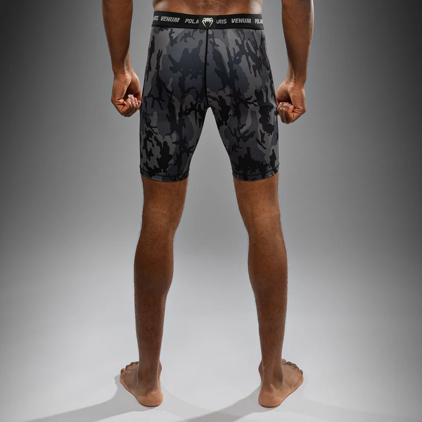 Vale tudo shorts Venum x polaris negro gris tormenta 4