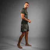 Rashguard Venum Serpenti manga corta khaki bronce