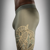 Pantalones cortos Vale tudo Venum serpenti khaki