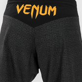 Venum x ares fight shorts negro oro
