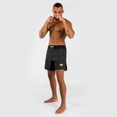 Venum x ares fight shorts negro oro