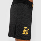 Venum x ares fight shorts negro oro