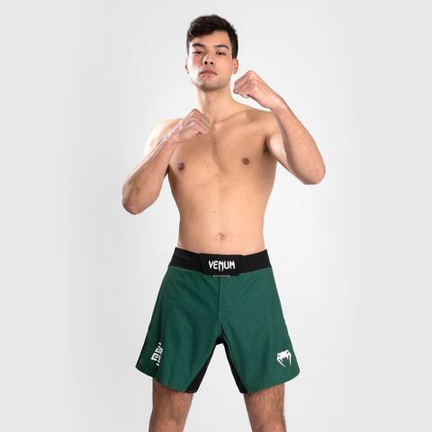 Venum x ares 2.0 pantalón corto fight shorts caqui